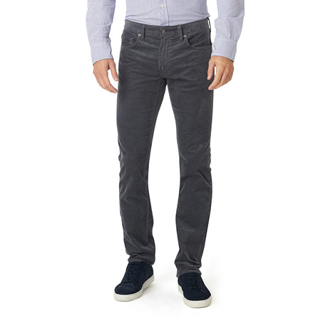French Corders 5 Pocket Tailored Pant // Charcoal (35x34 Tailored)
