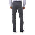 French Corders 5 Pocket Tailored Pant // Charcoal (29x34 Slim)