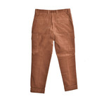 Casual Corduroy Pants // Brown (36WX32L)