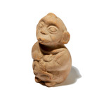 Precolumbian Moche Culture Monkey With Baby // 400 - 700 AD
