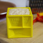 Kitchen Cube // All-in-One Measuring Device (Yellow) - The Kitchen Cube -  Touch of Modern