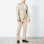 Uriel Half Lined Suit // Khaki (Euro: 52)