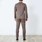 Jaylen Half Lined Suit // Brown (Euro: 48)