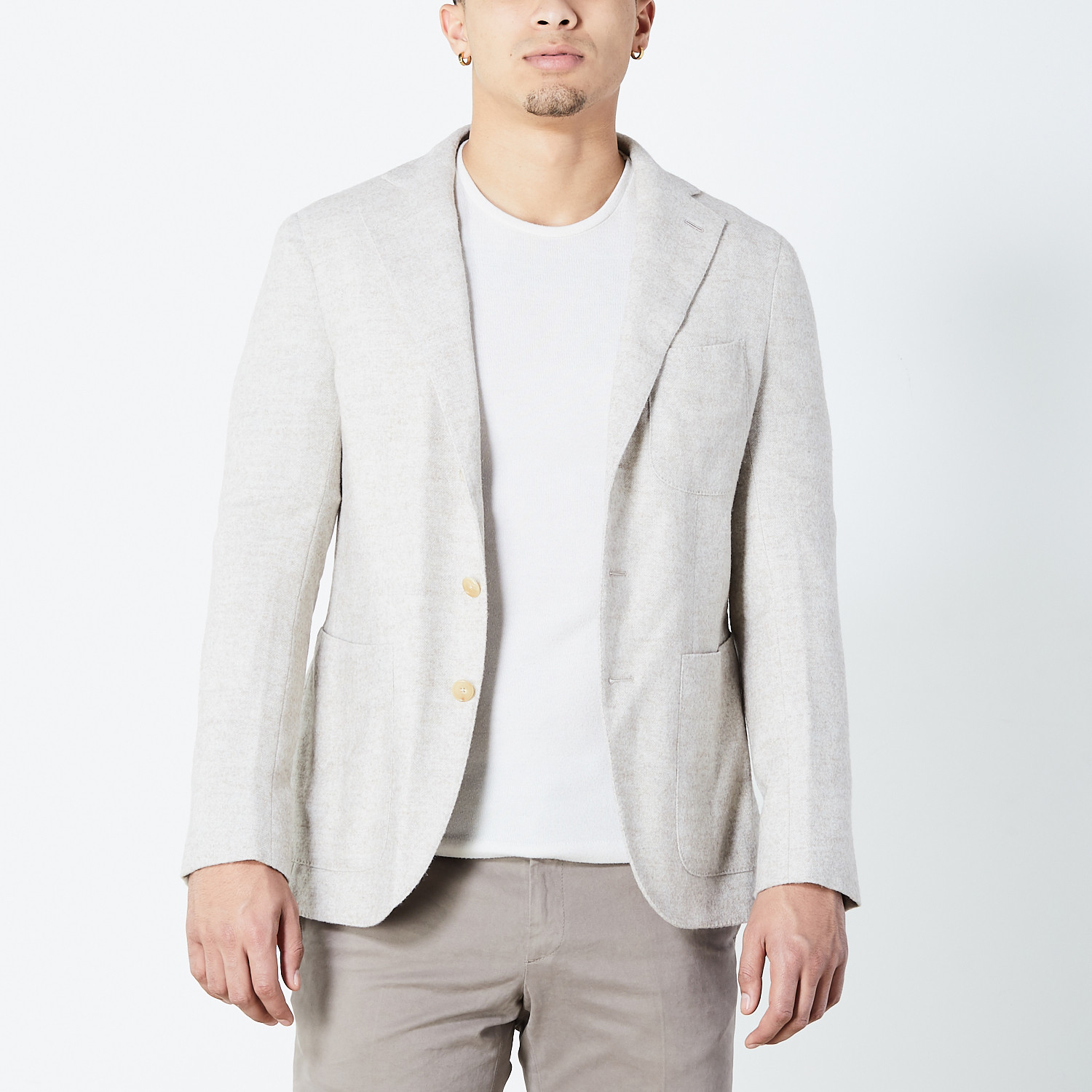 Zane Half Lined Tailored Jacket // Tan (Euro: 46) - Designer Goods ...
