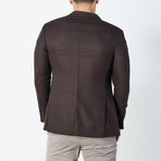 Sidney Half Lined Tailored Jacket // Brown (Euro: 54)