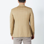 Michael Fully Lined Tailored Jacket // Brown (Euro: 52)