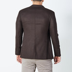 Sidney Half Lined Tailored Jacket // Brown (Euro: 54)