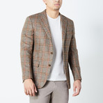 Mohammed Fully Lined Tailored Jacket // Brown (Euro: 50)