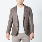 Fez Half Lined Tailored Jacket // Taupe (Euro: 54)