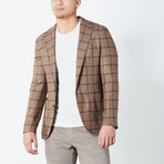 Desmond Half Lined Tailored Jacket // Brown (Euro: 46)