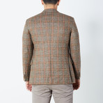 Mohammed Fully Lined Tailored Jacket // Brown (Euro: 50)