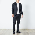 Hossam Fully Lined Suit // Black (Euro: 46)