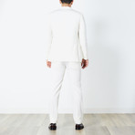 Elias Fully Lined Suit // Ivory (Euro: 52)