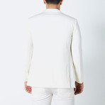 Elias Fully Lined Suit // Ivory (Euro: 46)