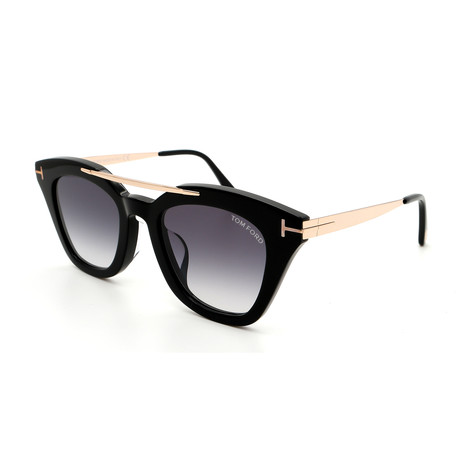 Unisex FT05754901B Sunglasses // Black + Gray Gradient