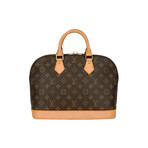 Louis Vuitton // Alma Monogram Canvas PM Handbag // Brown // Pre-Owned