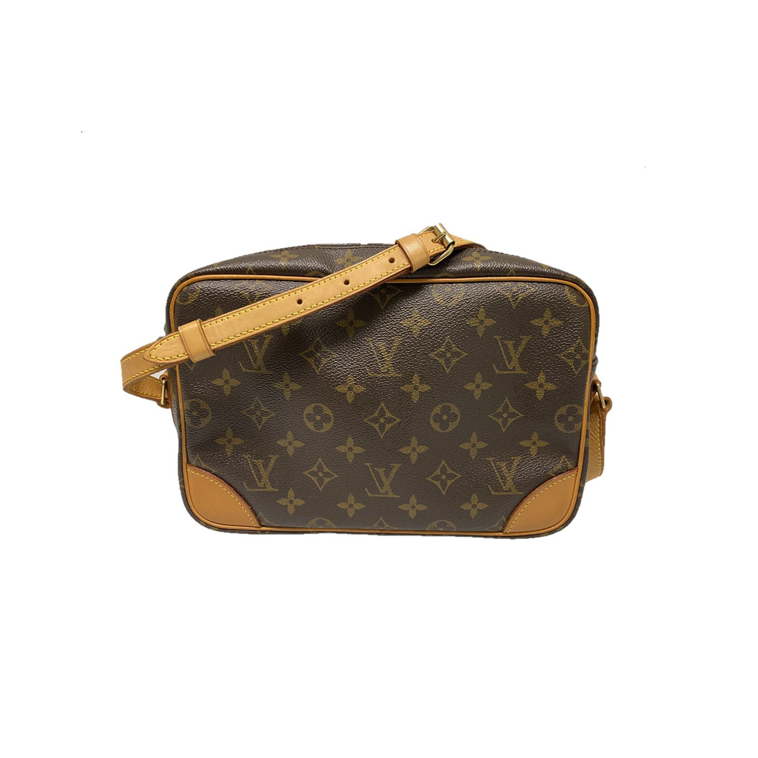 Louis Vuitton // Monogram Canvas Ebene Trocadero Shoulder Strap Bag // Brown // Pre-Owned ...