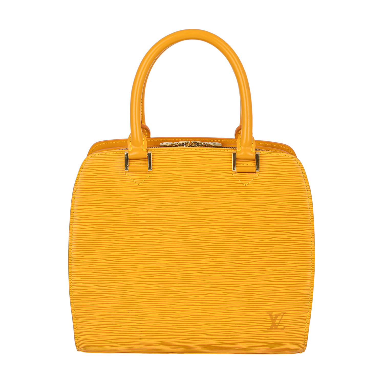 Louis Vuitton // Pont Neuf Epi Leather PM Handbag // Yellow // Pre-Owned - Chanel, Louis Vuitton ...