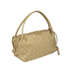 Louis Vuitton // Galatea Mahina Leather MM Handbag // Beige // Pre-Owned