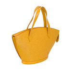 Louis Vuitton // Saint Jacques Short Strap Small Cowhide Leather PM Shoulder Bag // Yellow // Pre-Owned