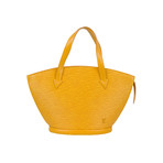 Louis Vuitton // Saint Jacques Short Strap Small Cowhide Leather PM Shoulder Bag // Yellow // Pre-Owned