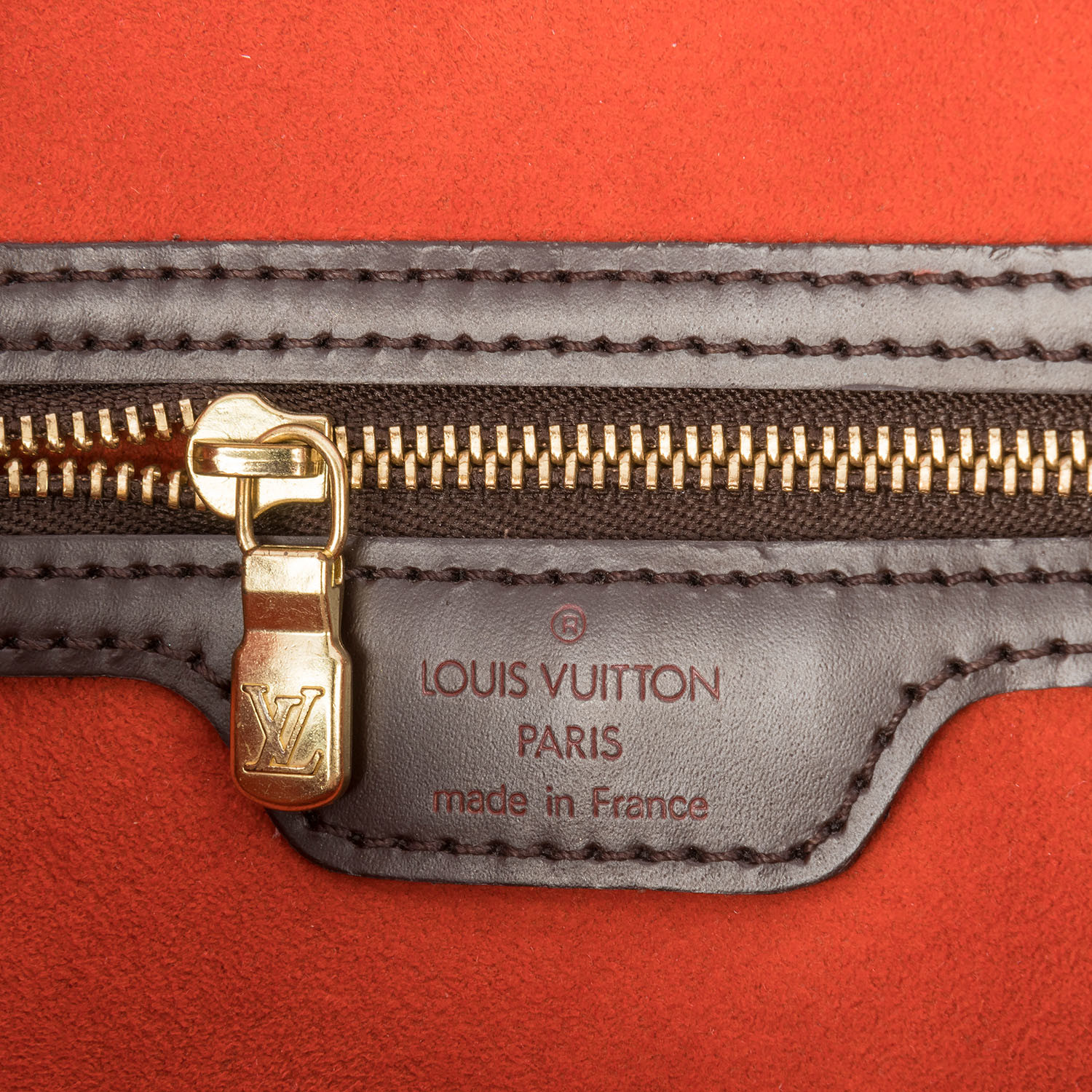 Louis Vuitton // Damier Canvas Uzes Tote Bag // Brown // Pre-Owned - Chanel, Louis Vuitton ...