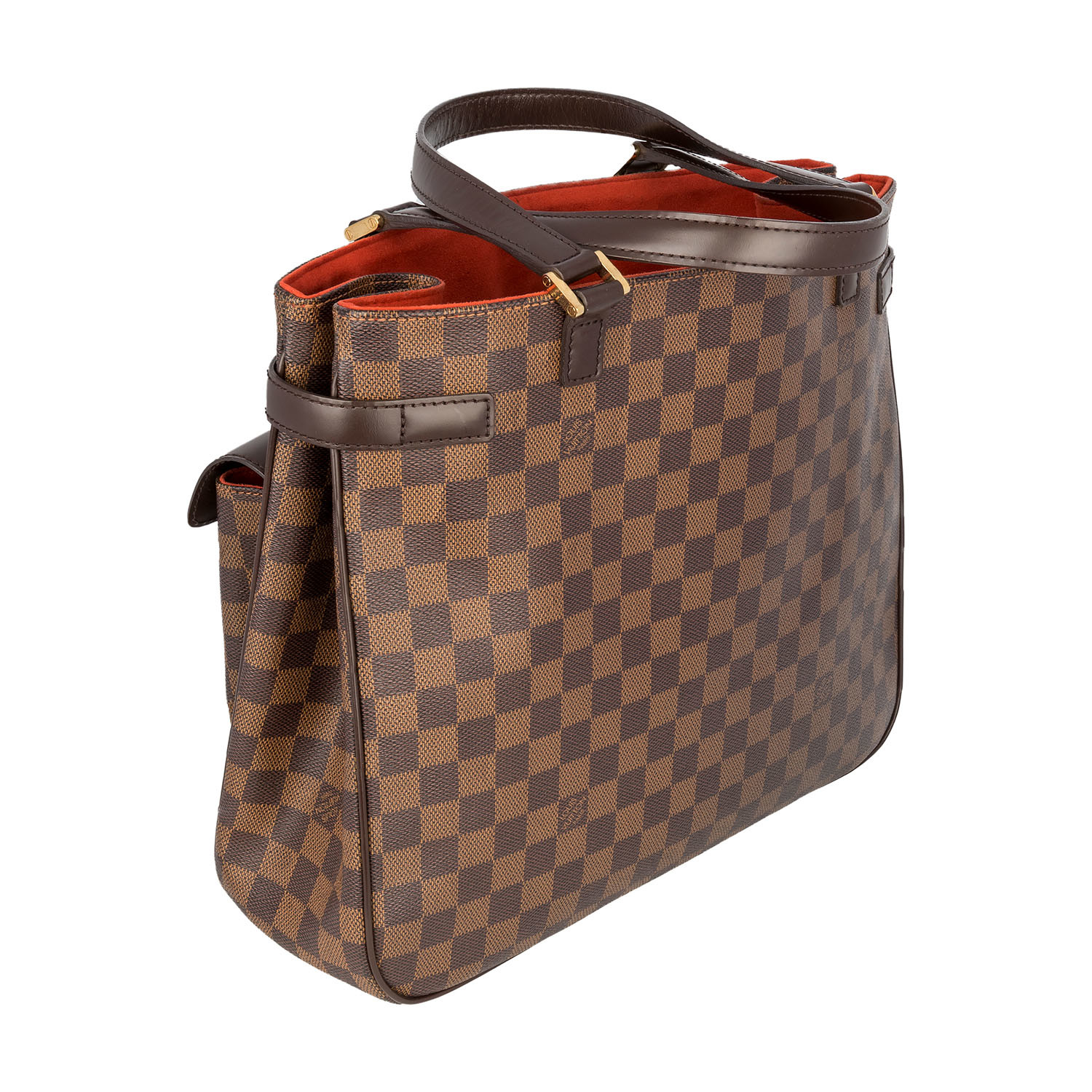 Louis Vuitton // Damier Canvas Uzes Tote Bag // Brown // Pre-Owned - Chanel, Louis Vuitton ...