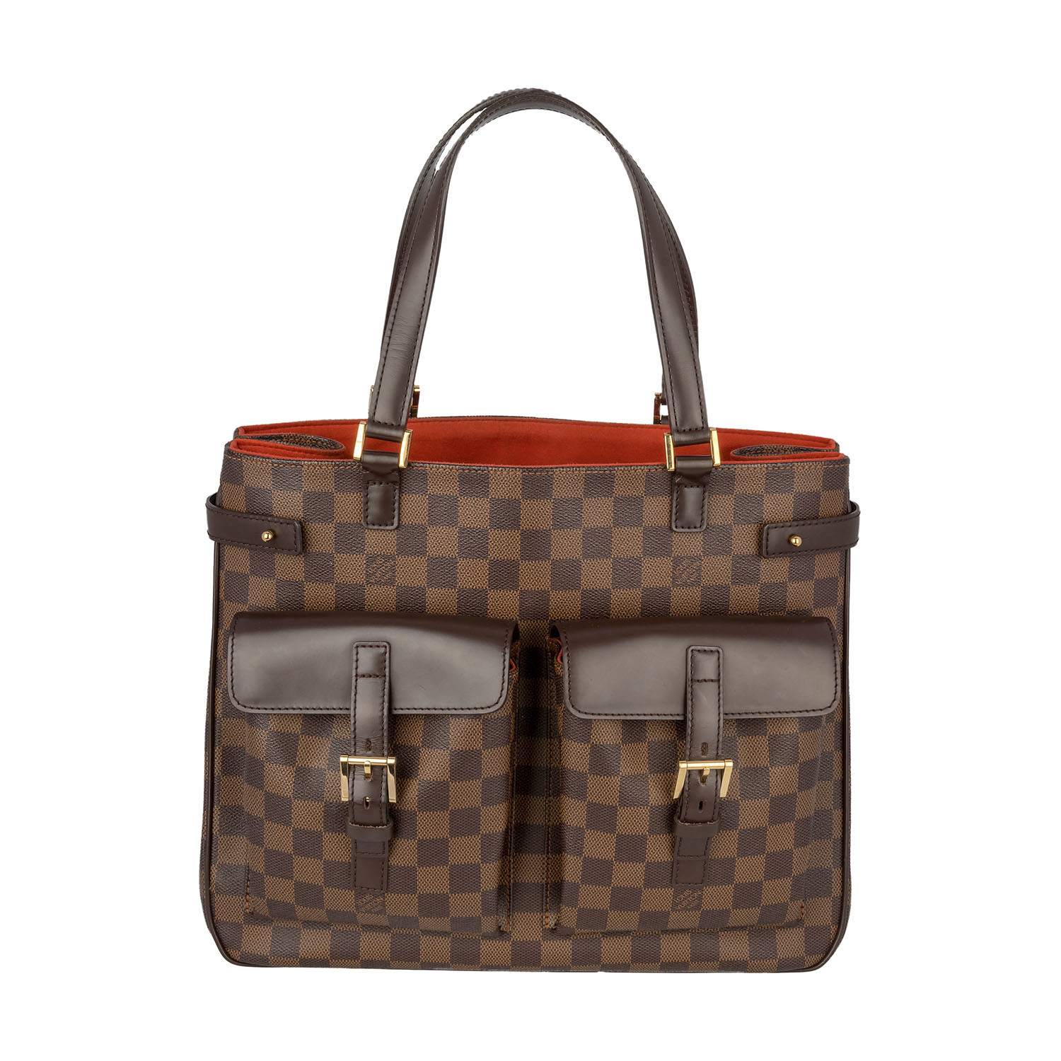 Louis Vuitton // Damier Canvas Uzes Tote Bag // Brown // Pre-Owned - Hermes, Louis Vuitton ...