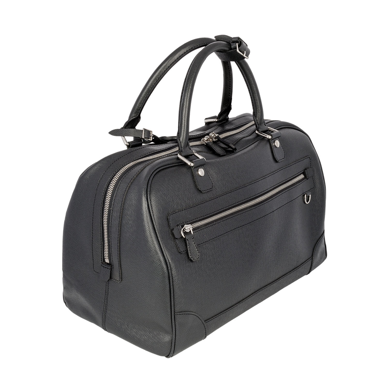 Louis Vuitton // Leather Taiga Stanislav PM Travel Bag // Black // Pre-Owned - Hermes, Louis ...