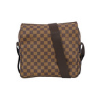 Louis Vuitton // Damier Ebene Naviglio Shoulder Messenger Bag V1 // Brown // Pre-Owned