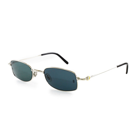 Cartier // Unisex SAD87PZ4 Sunglasses // Platinum