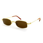 Cartier // Unisex SAD86PZ3 Sunglasses // Pale Gold