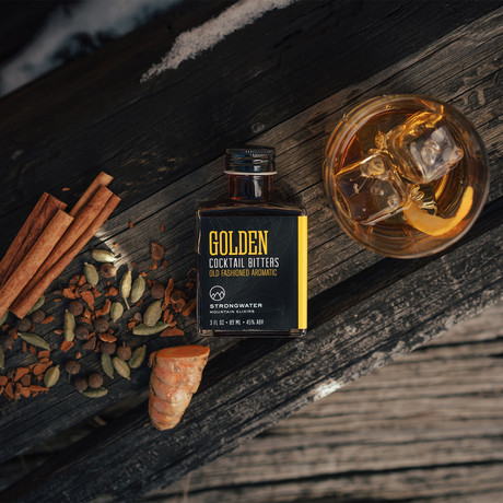 Old Fashioned Cocktail Kit (Golden Bitters)