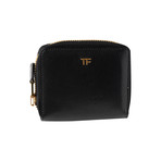 Women's Small Leather Wallet // Black