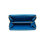 Women's Leather Wallet V1 // Blue