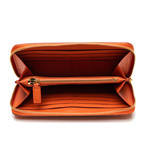 Women's Leather Wallet V1 // Orange