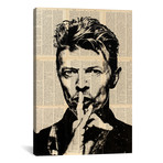 David Bowie // Dane Shue (12"W x 18"H x 0.75"D)