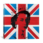 Queen Elizabeth II (12"W x 12"H x 0.75"D)