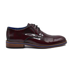 Scott Patent Leather Shoes // Burgundy (Euro: 45)