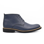 York Leather Boots // Dark Blue (Euro: 42)