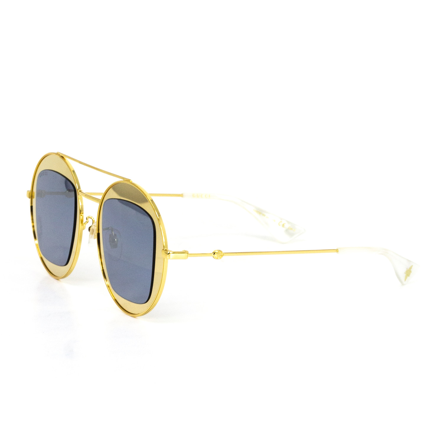 Women's Round Sunglasses // Gold - Gucci - Touch of Modern