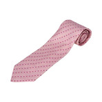 Zilli // 100% Silk Polka Dot Tie Pink // Pink
