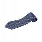 Zilli // 100% Silk Tie // Navy Blue