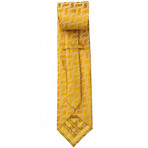 Zilli // 100% Silk Tie // Gold