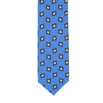 Barbutti // Geometric Tie V1 // Blue