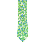 Borelli Napoli // Floral Tie // Green