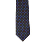 Borelli Napoli // Geometric Tie // Blue