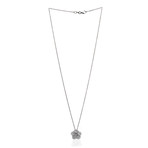 Piero Milano 18k White Gold Diamond Necklace V