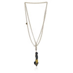 Gurhan Sterling Silver + 24k Yellow Gold Necklace II