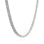 Gurhan Sterling Silver + 24k Yellow Gold All Around Necklace II